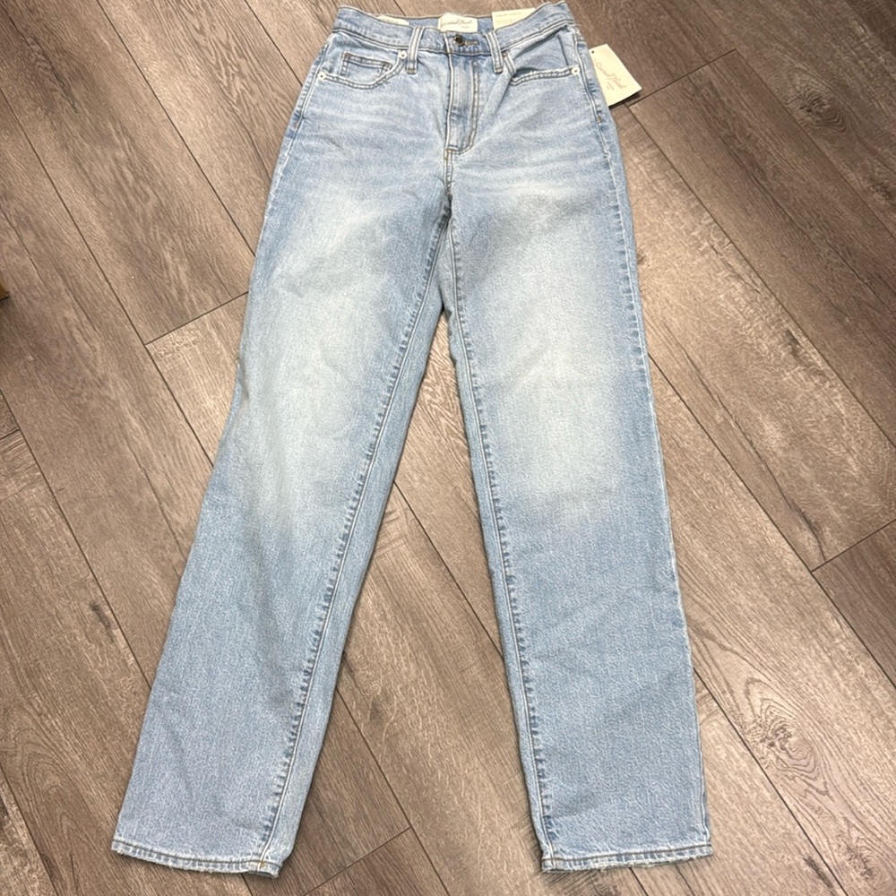 Universal Thread Goods Co. high rise 90s straight blue jeans stretch size 0R